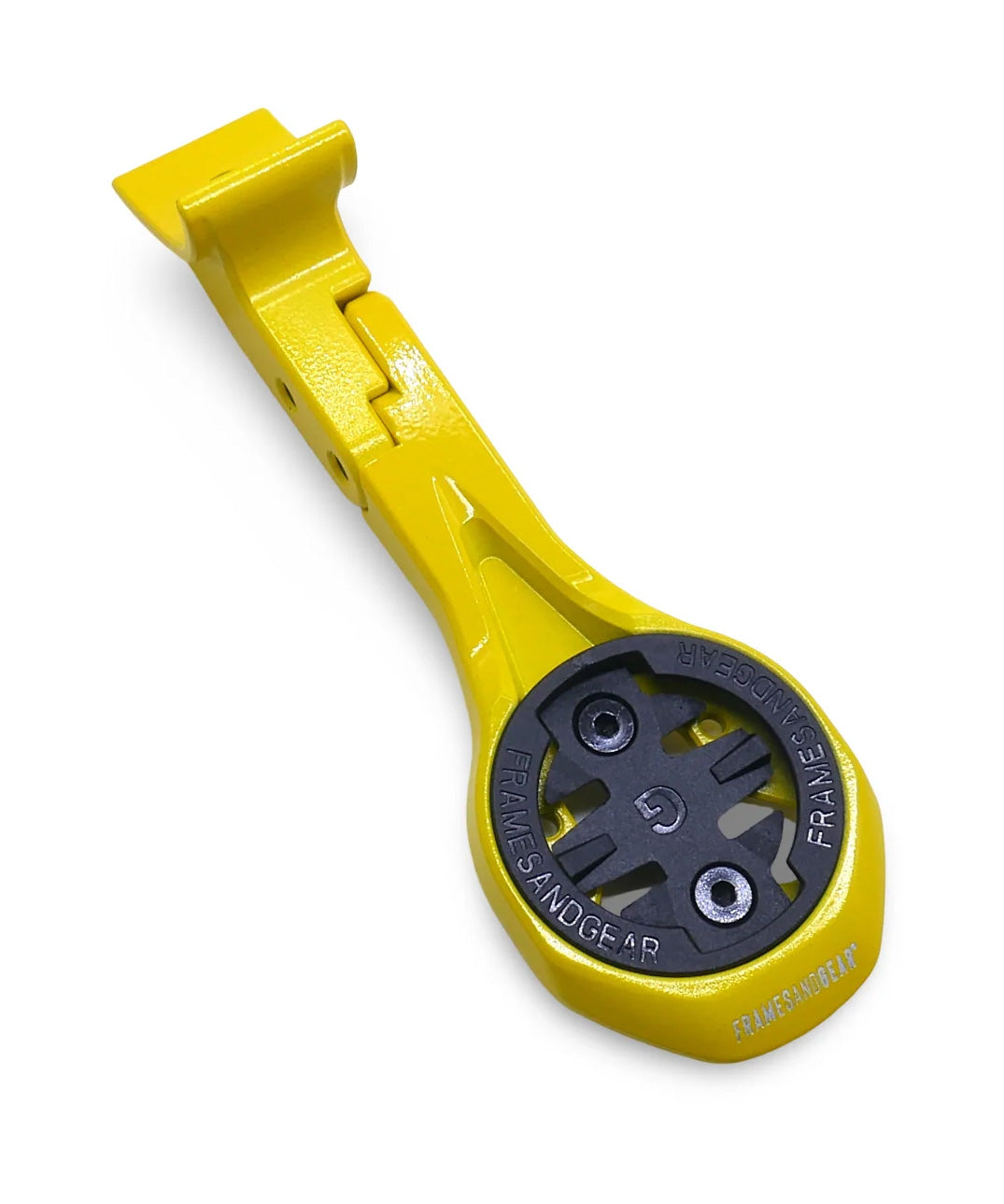 Aerofront Computer Mount for Colnago Y1RS (Garmin M, Yellow)