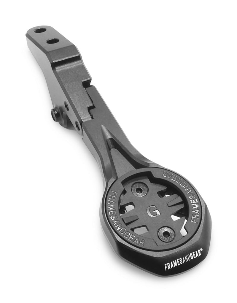 Aero Computer Mount Factor Black Inc With GoPro, Garmin L