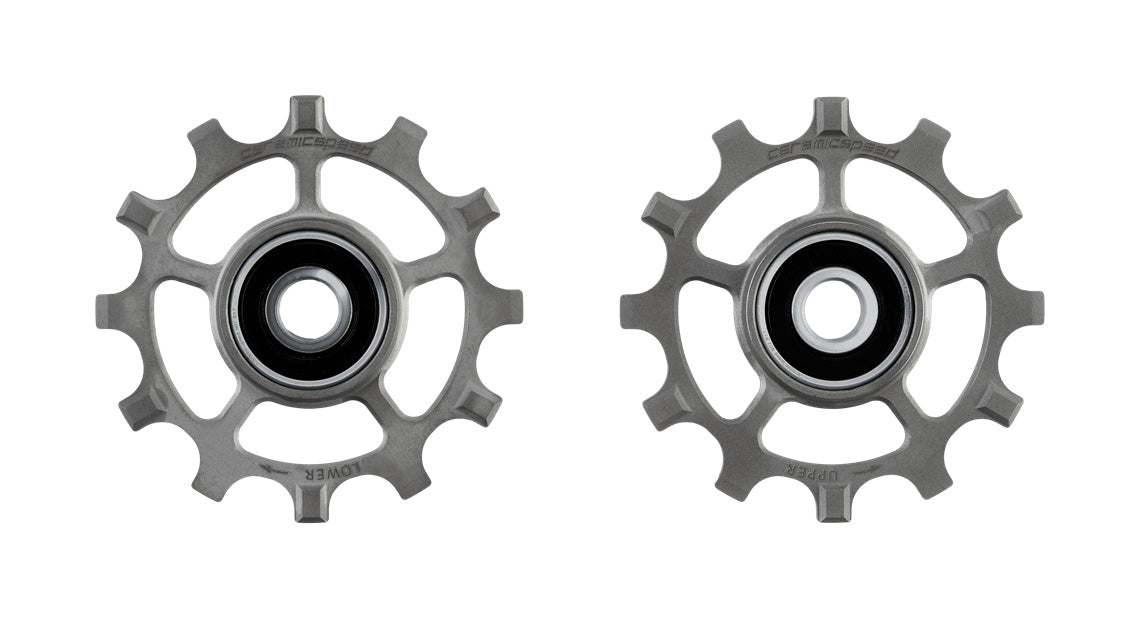 Titanium Pulley Wheels Shimano 11s NW (Ti Grey)