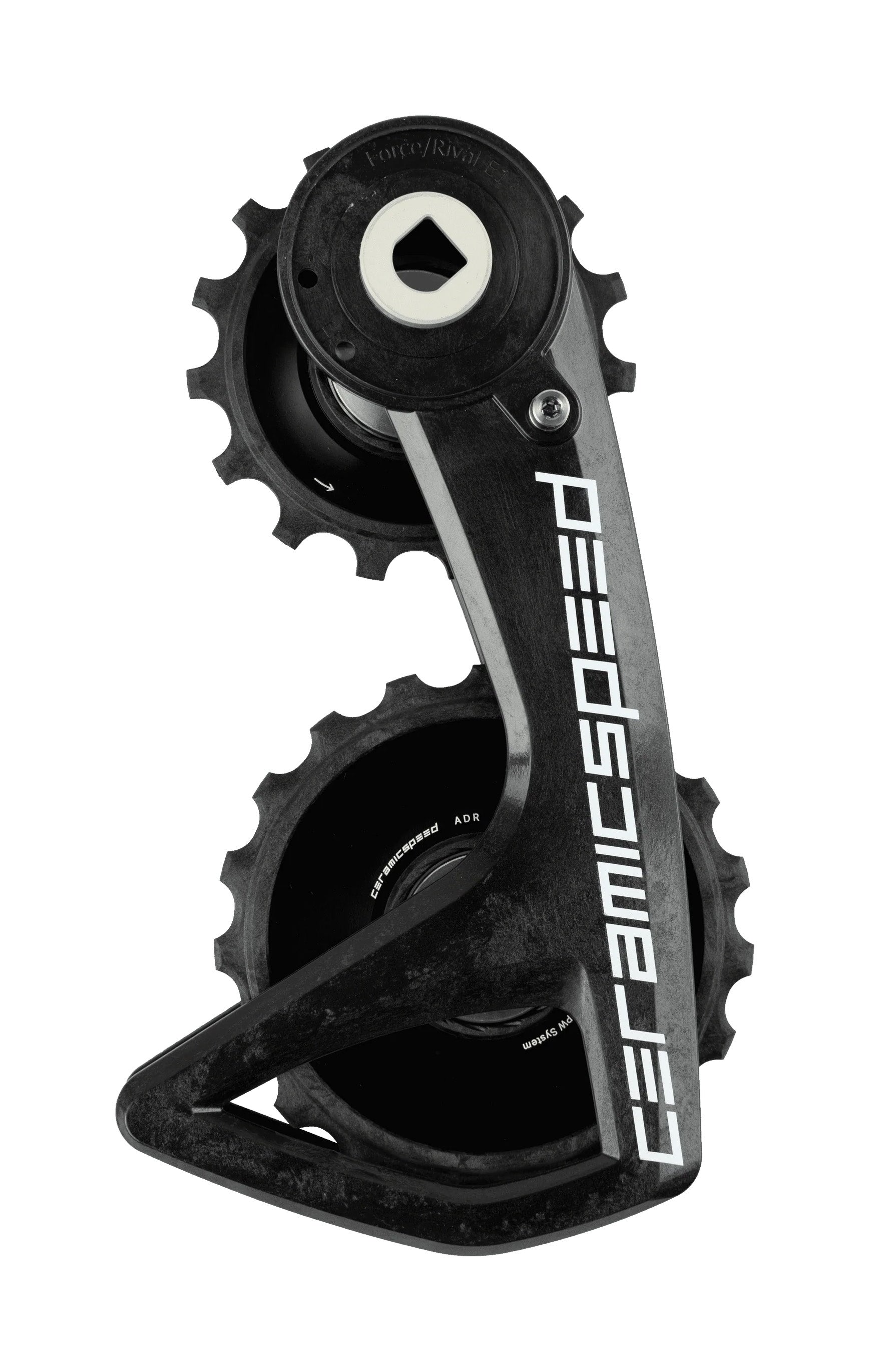 OSPW RS Alpha for SRAM Force E1, Rival E1 Black**