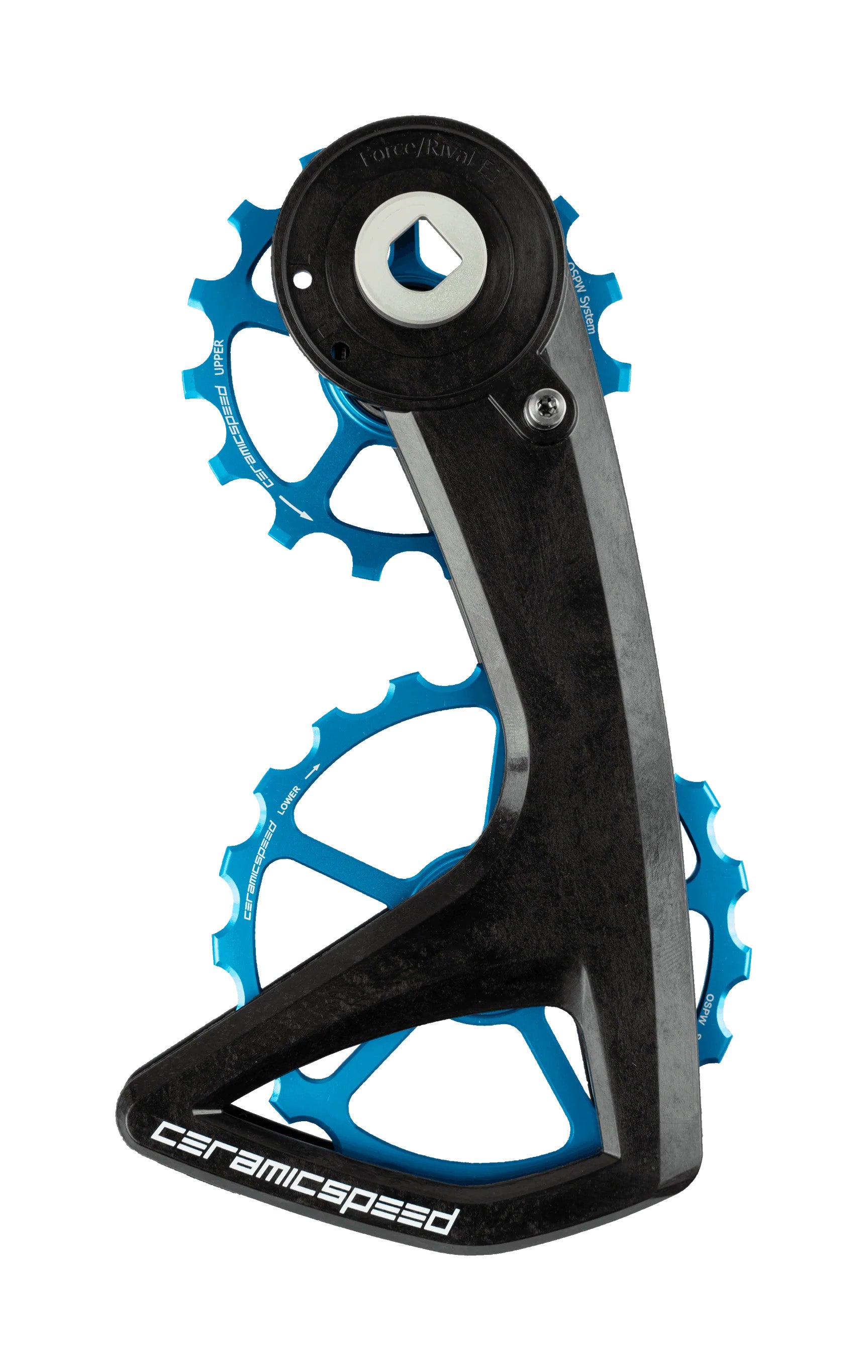 OSPW RS 5-Spoke for SRAM Force E1, Rival E1 Black