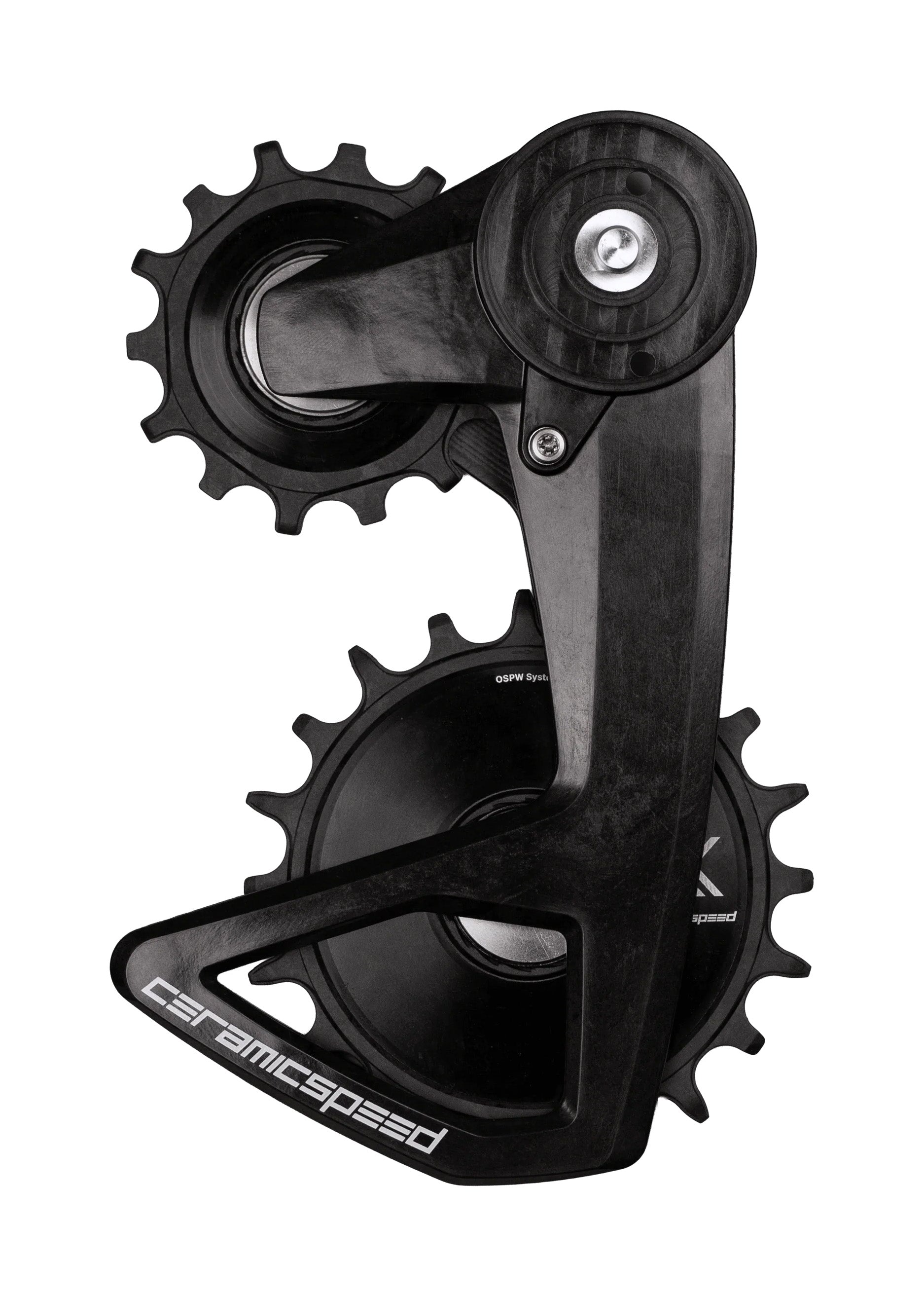 OSPW RS Alpha for Shimano GRX/XTR/XT 12S Di2 Black