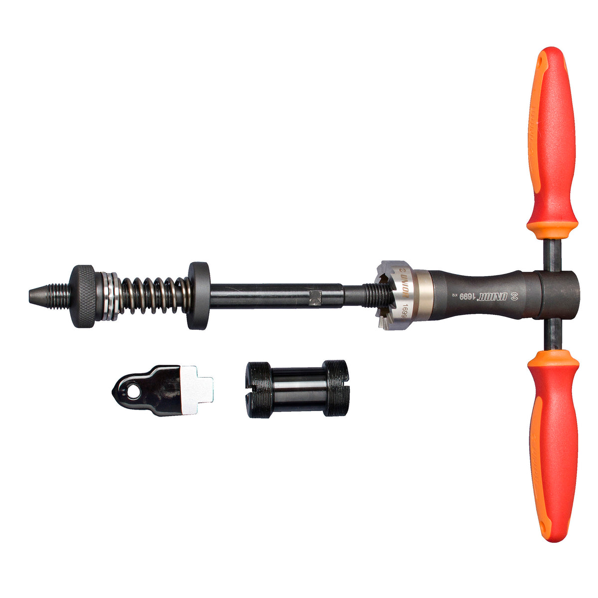 UNIOR Bottom Bracket Facing Tool BSA & ITAL - Red - 1.37" X 24TPI, 36MM