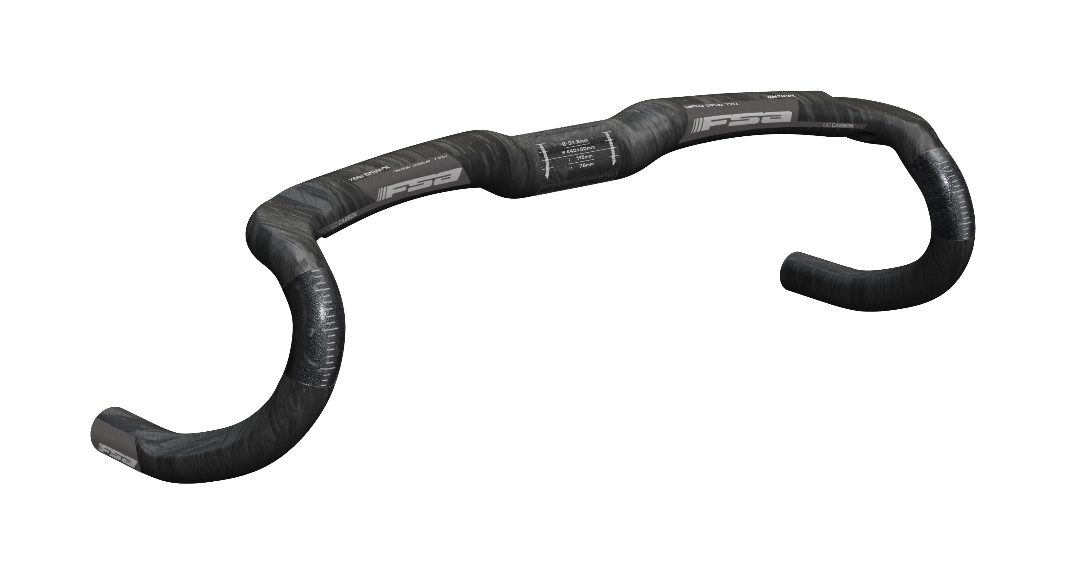 K-Wing AGX Carbon Compact Bar ACR (40cm, V19)