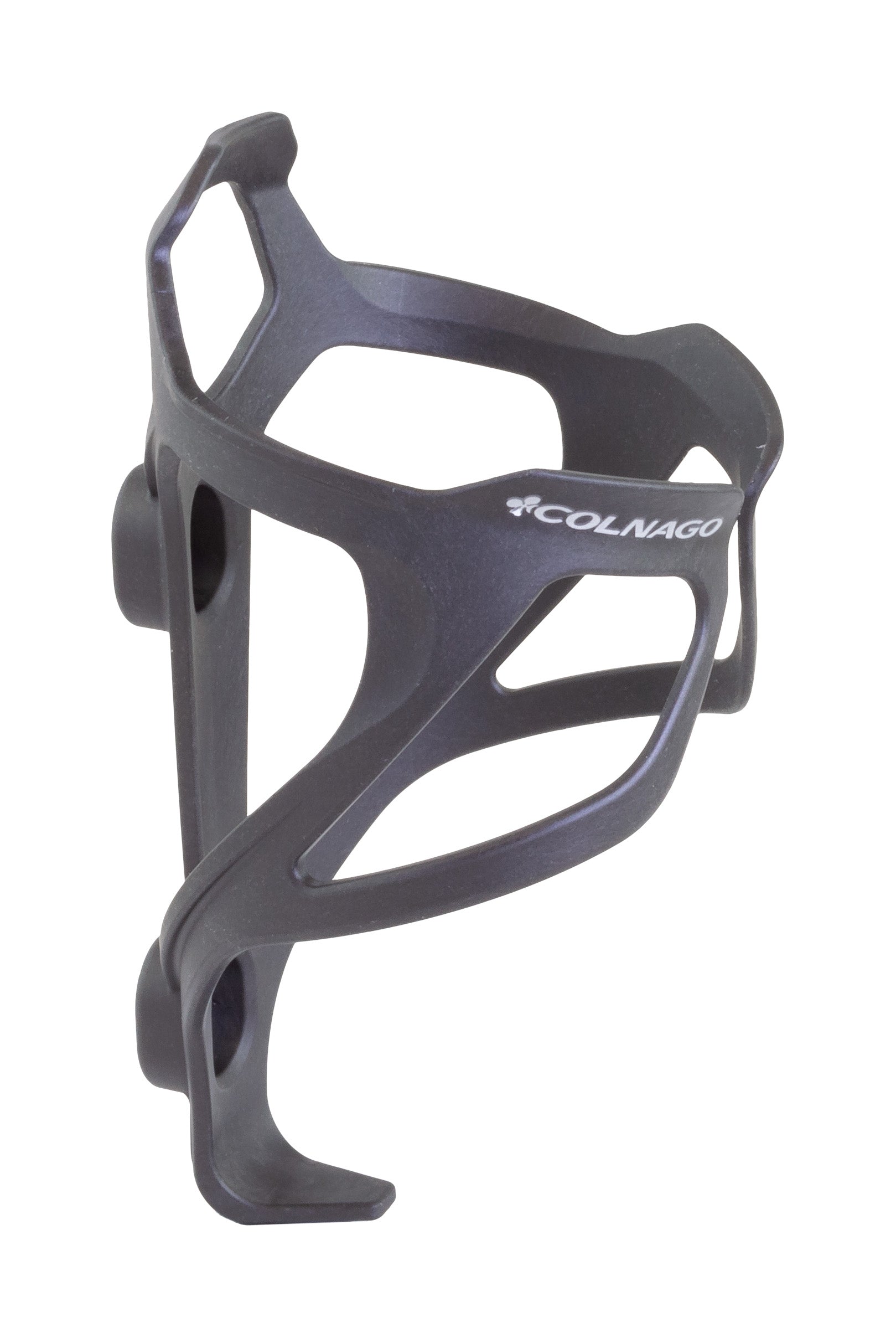 Colnago BC02 Carbon Bottle Cage (Gloss Black, Silver Logo)