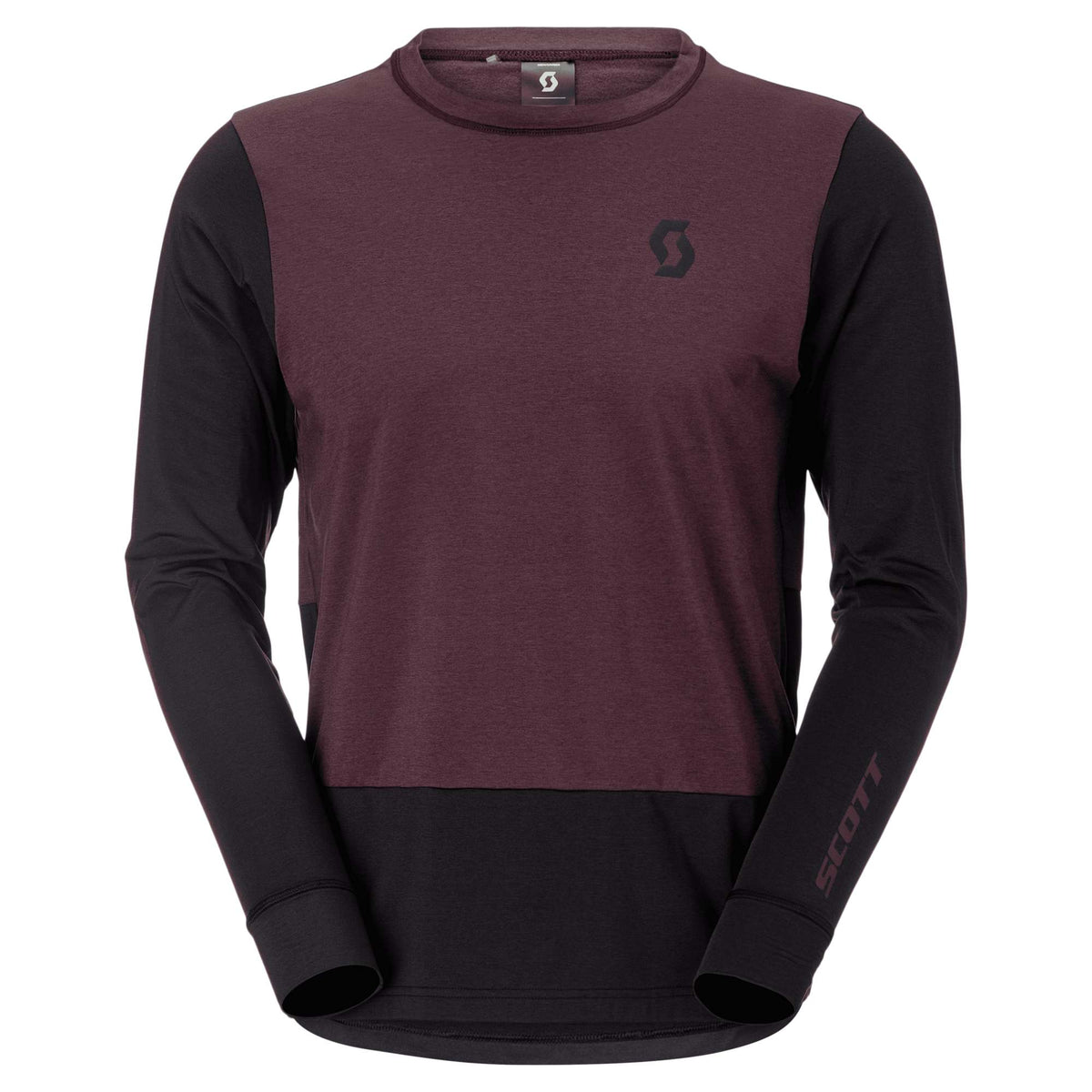 SCOTT Tee Men's Vertic Pro Mid Long Sleeve