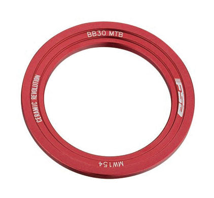 BB30 Bearing Cover (Left, Red, MW154)