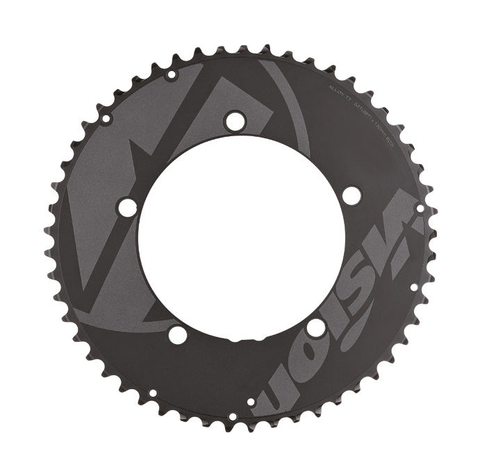 Vision TT Chainring (2x11, 130x55T, Black)