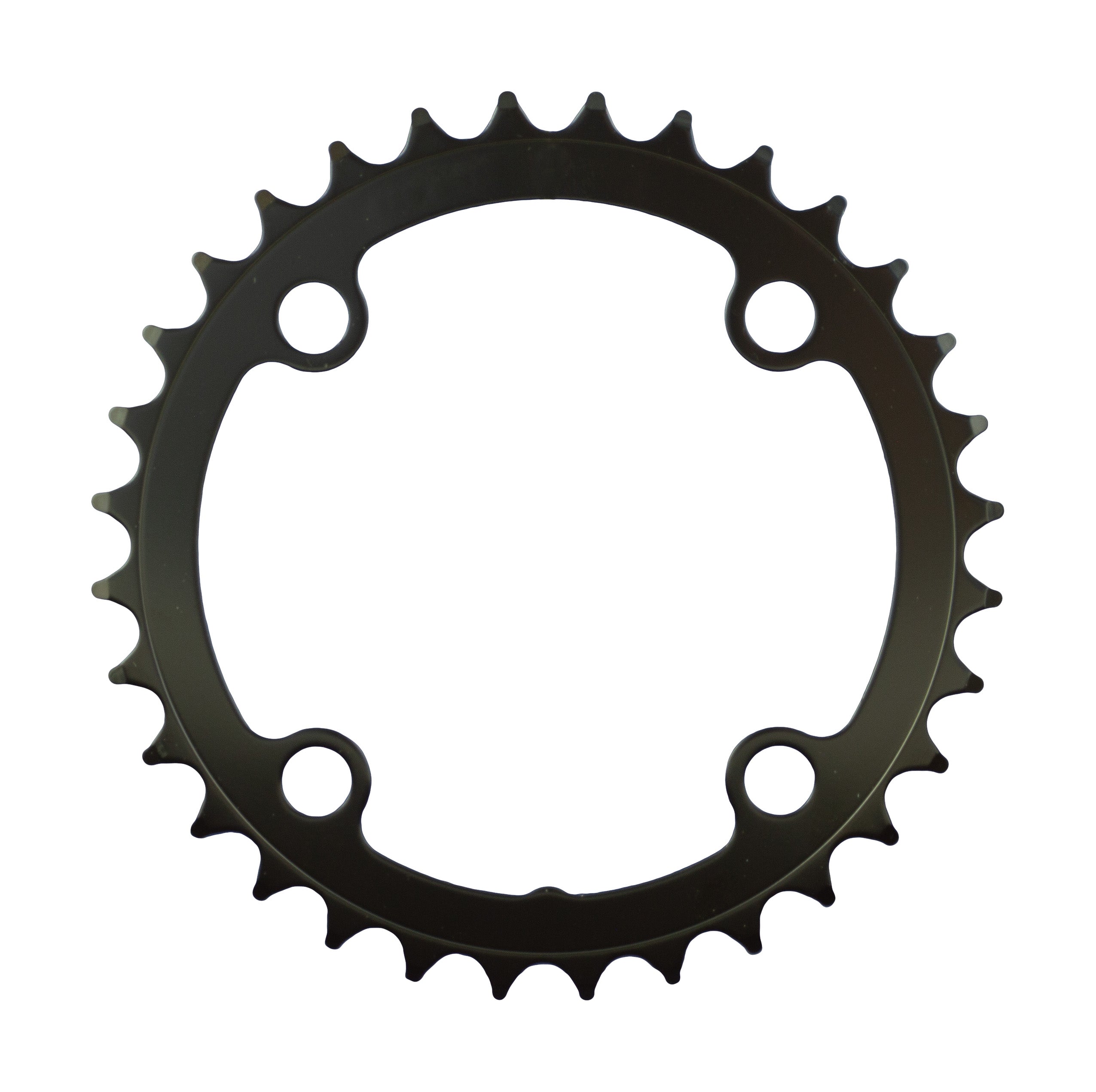 Alloy MTB Chainring (2x10, 96x32T, Black, 4h)