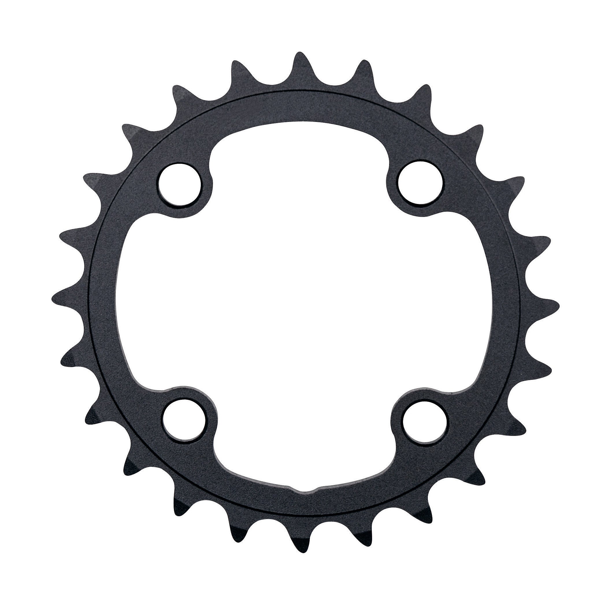 Alloy Modular MTB Chainring (2x11, 68x26T, Black, 4h)