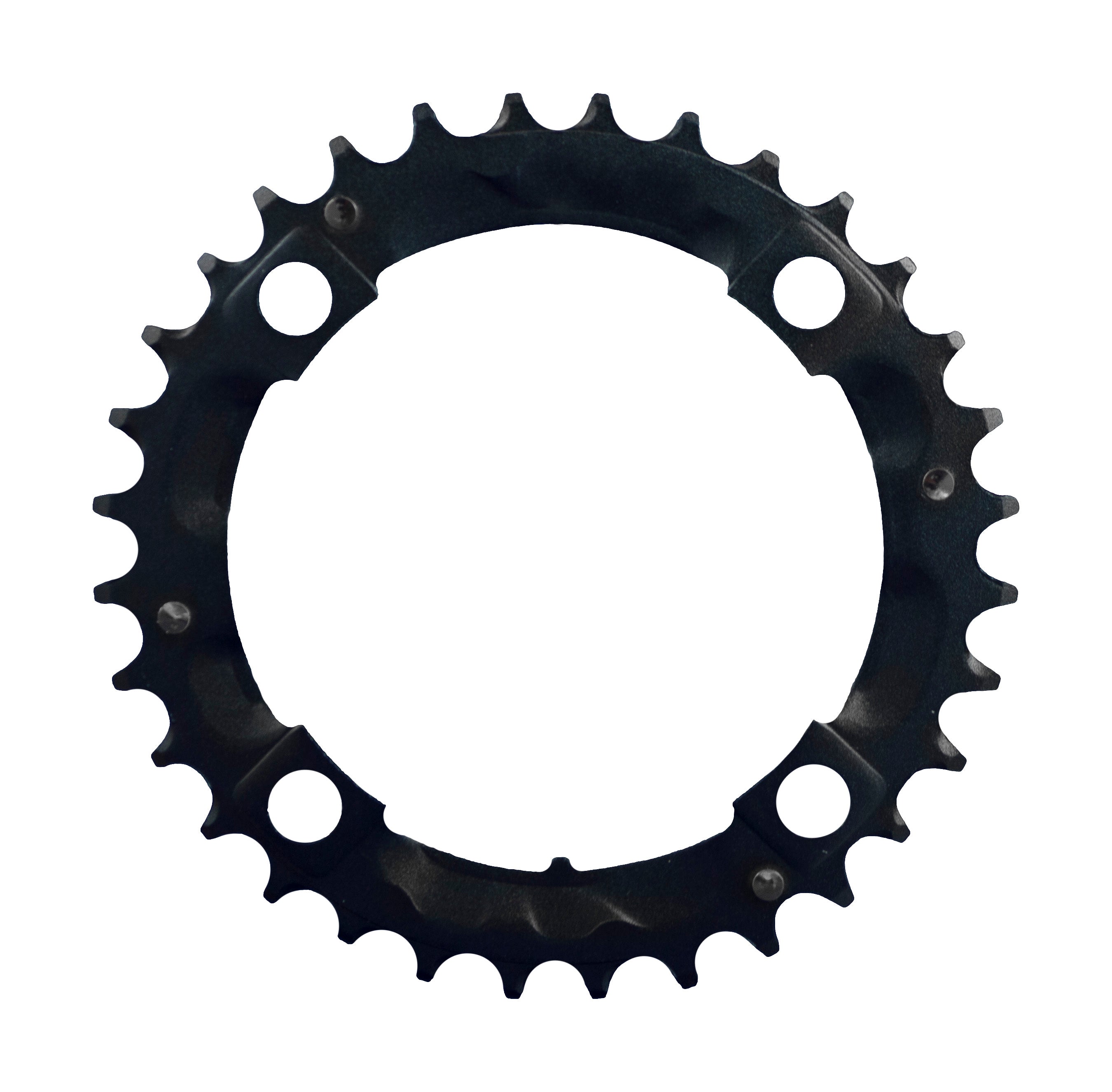 Alloy MTB Chainring (3x10, 104x32T, Black, Shim, 4h)