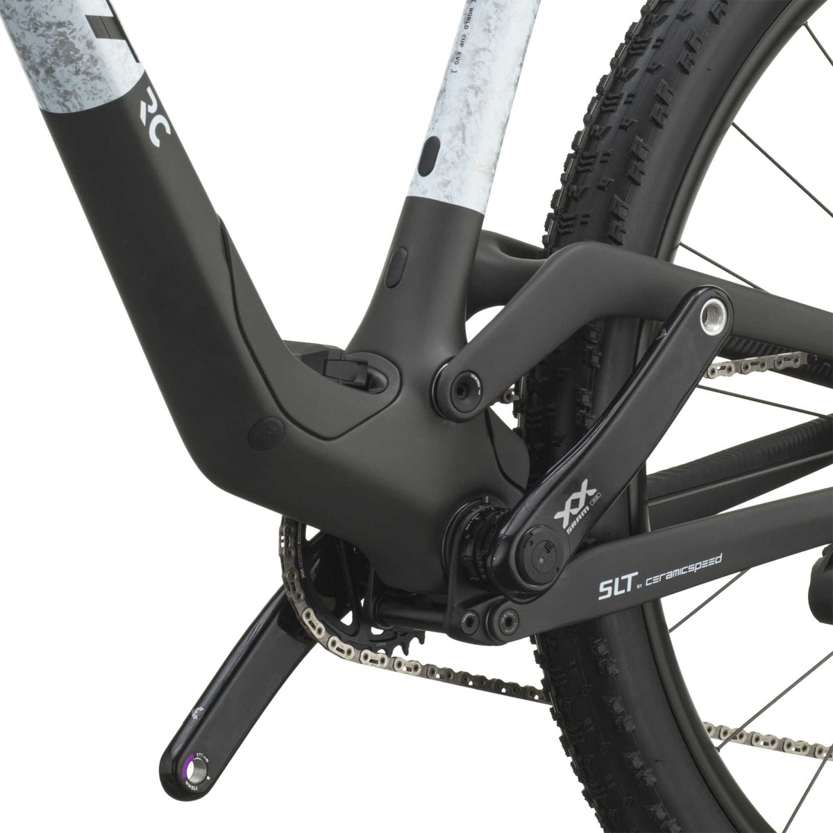 SCOTT Spark RC World Cup EVO (2027) - rush white/carbon black