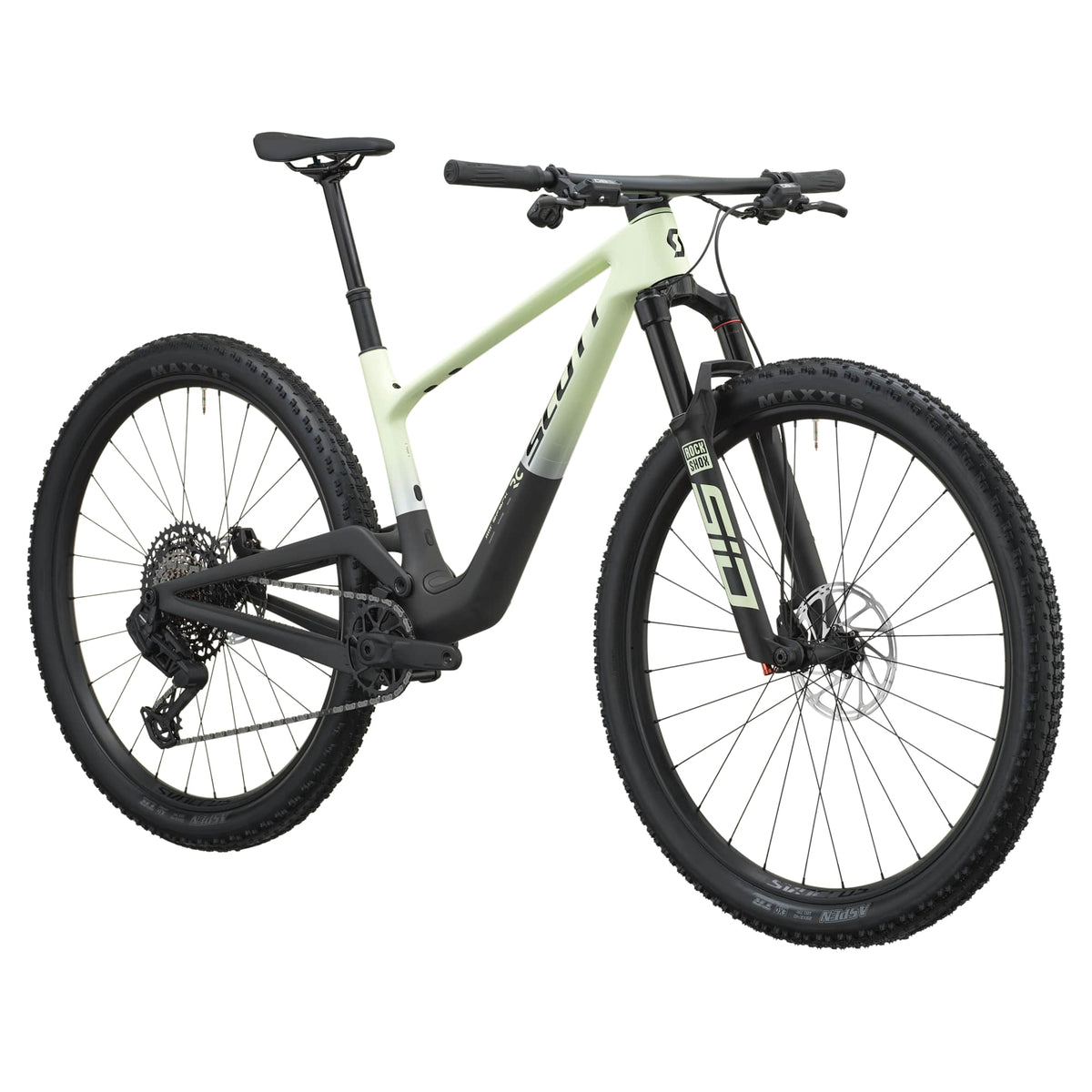SCOTT Spark RC Team (2027) - cream green/carbon black