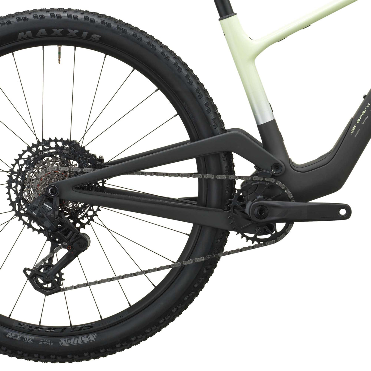 SCOTT Spark RC Team (2027) - cream green/carbon black