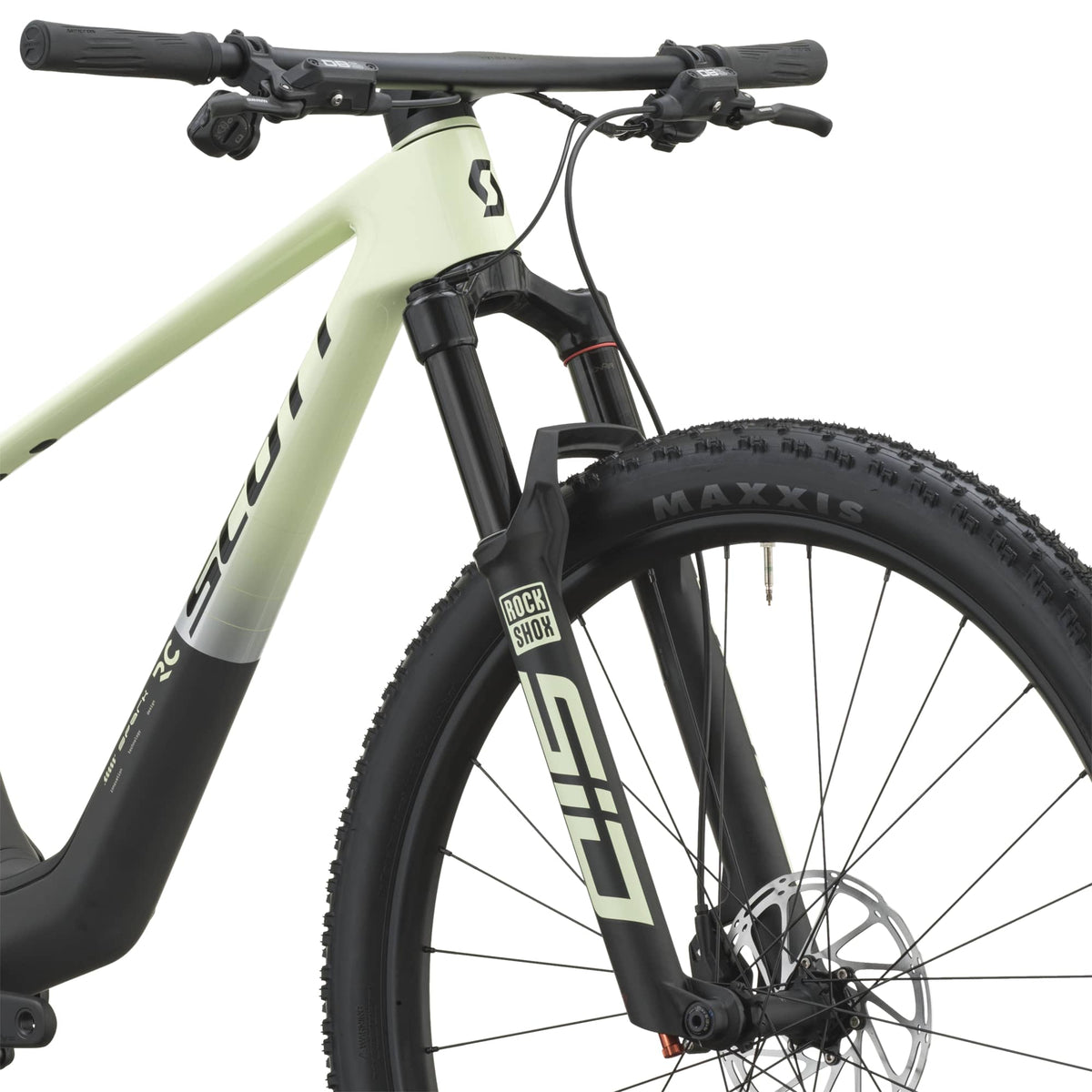 SCOTT Spark RC Team (2027) - cream green/carbon black