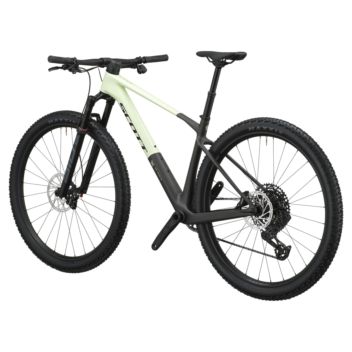 SCOTT Scale RC Team (2027) - cream green/carbon black