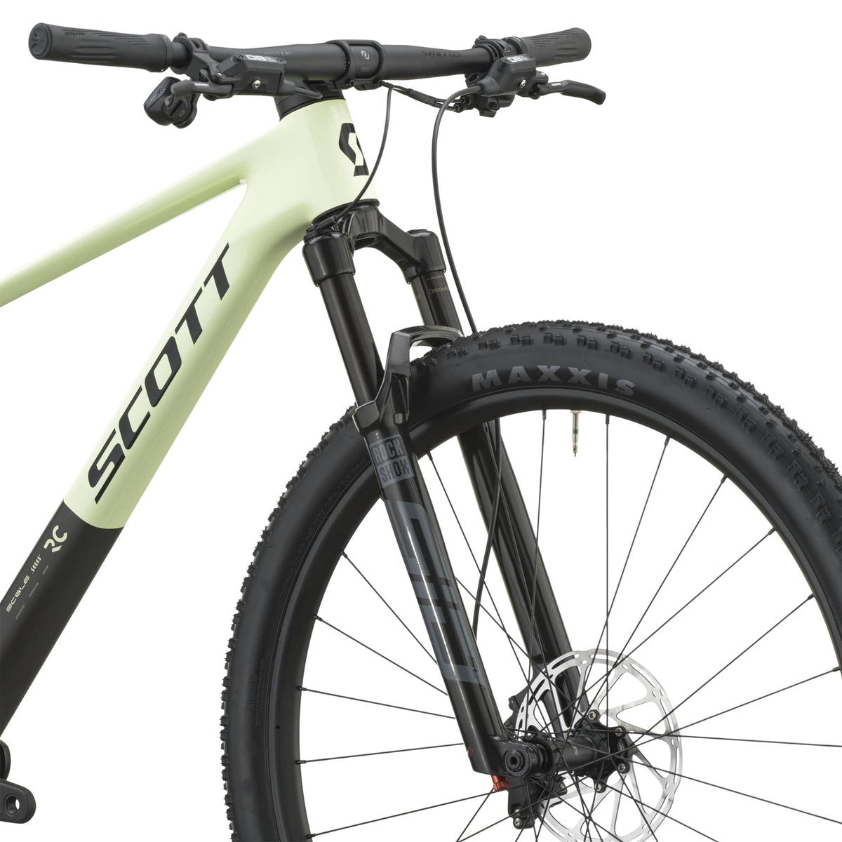 SCOTT Scale RC Team (2027) - cream green/carbon black