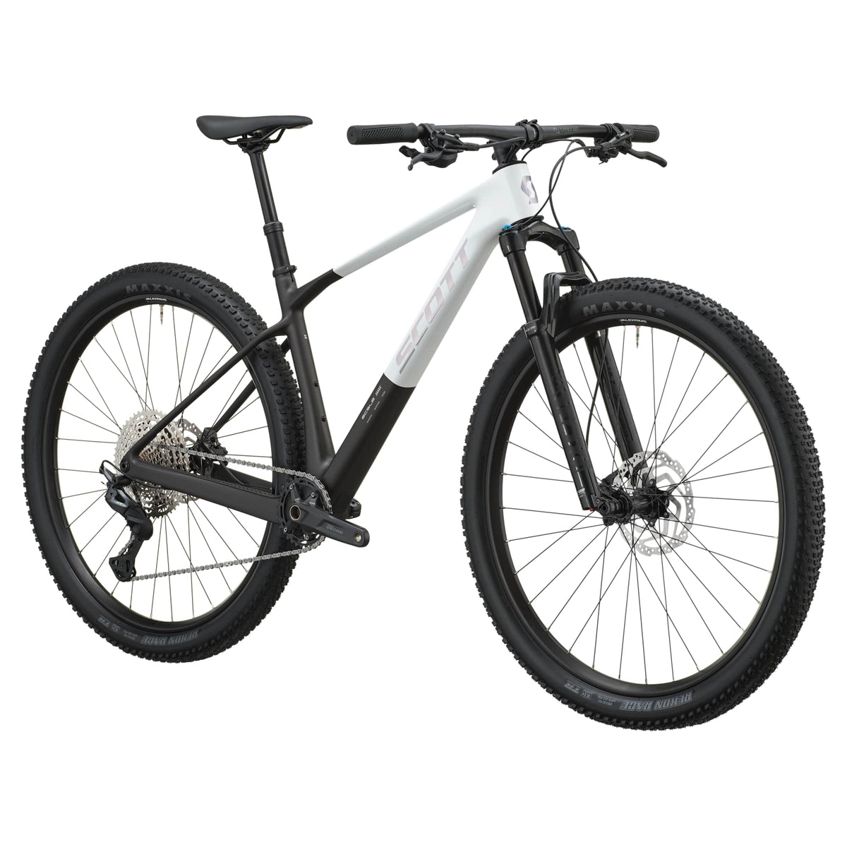 SCOTT Scale 10 - pearl white/carbon black