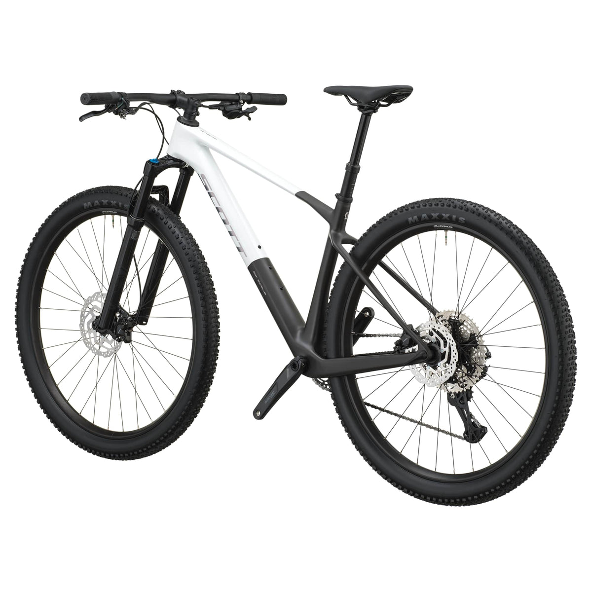 SCOTT Scale 10 - pearl white/carbon black