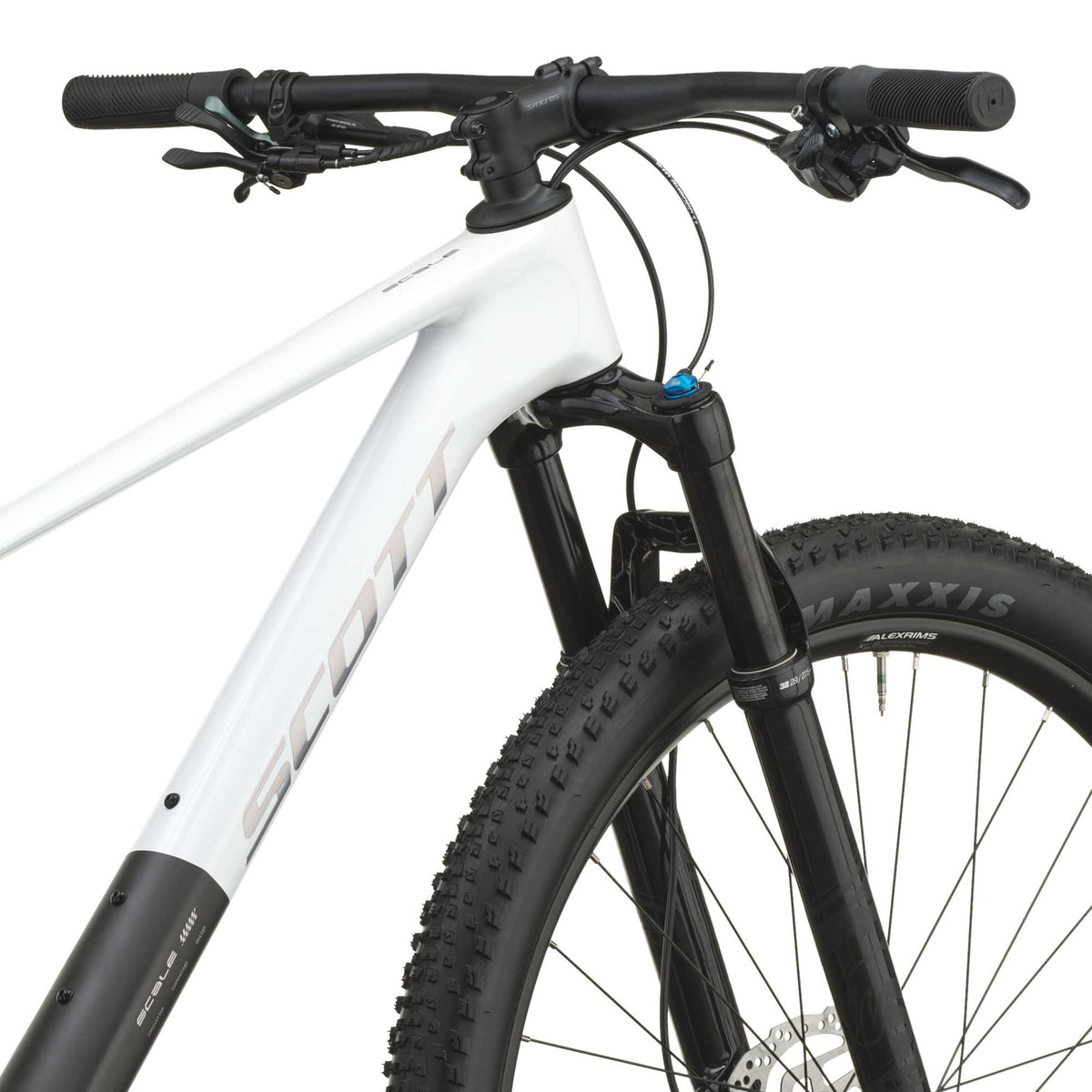 SCOTT Scale 10 - pearl white/carbon black