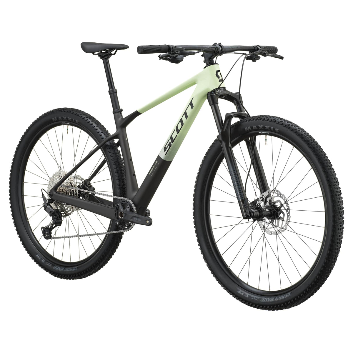 SCOTT Scale 20 - cream green/carbon black