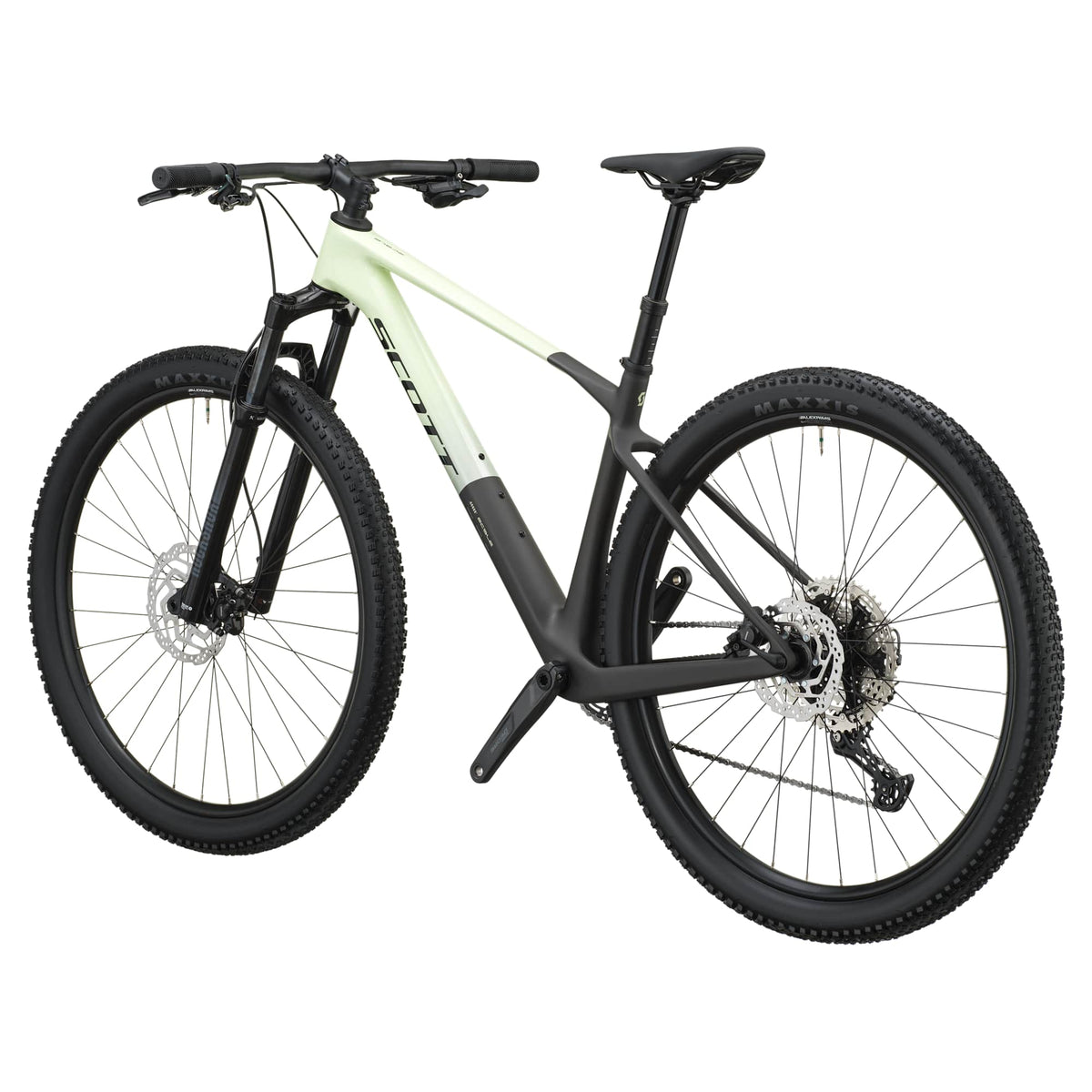SCOTT Scale 20 - cream green/carbon black
