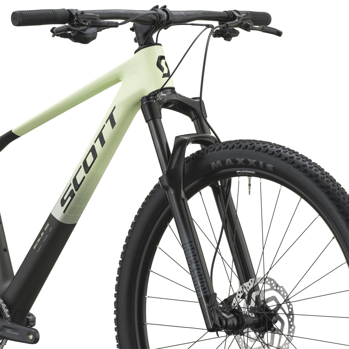 SCOTT Scale 20 - cream green/carbon black