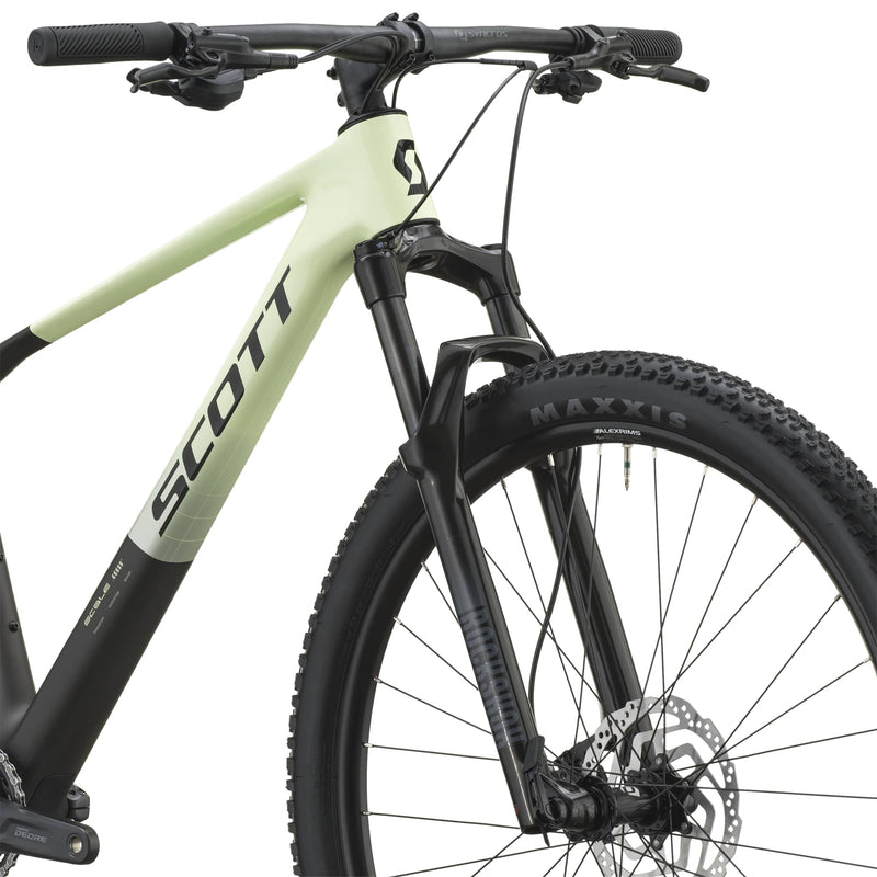 SCOTT Scale 20 - cream green/carbon black