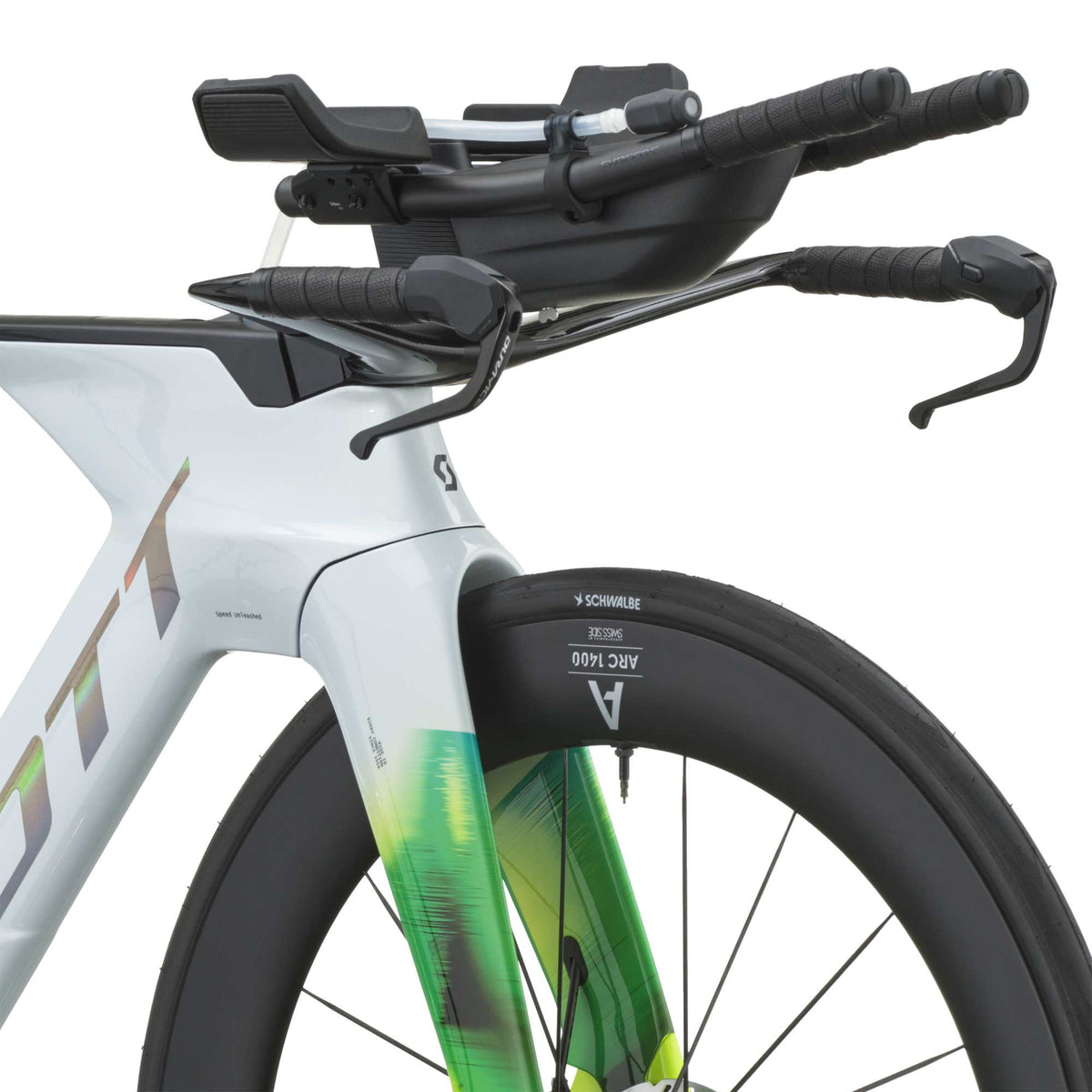 SCOTT Plasma RC Pro (2027) - cumulus white/viper green