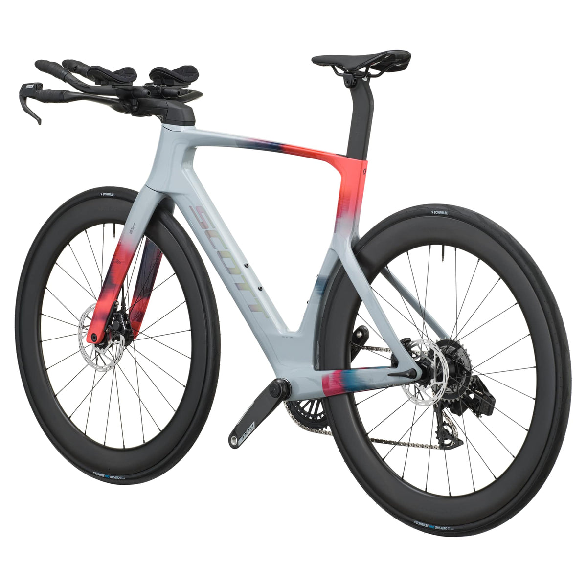 SCOTT Foil RC TRI (2027) - narwal grey/gloaming orange