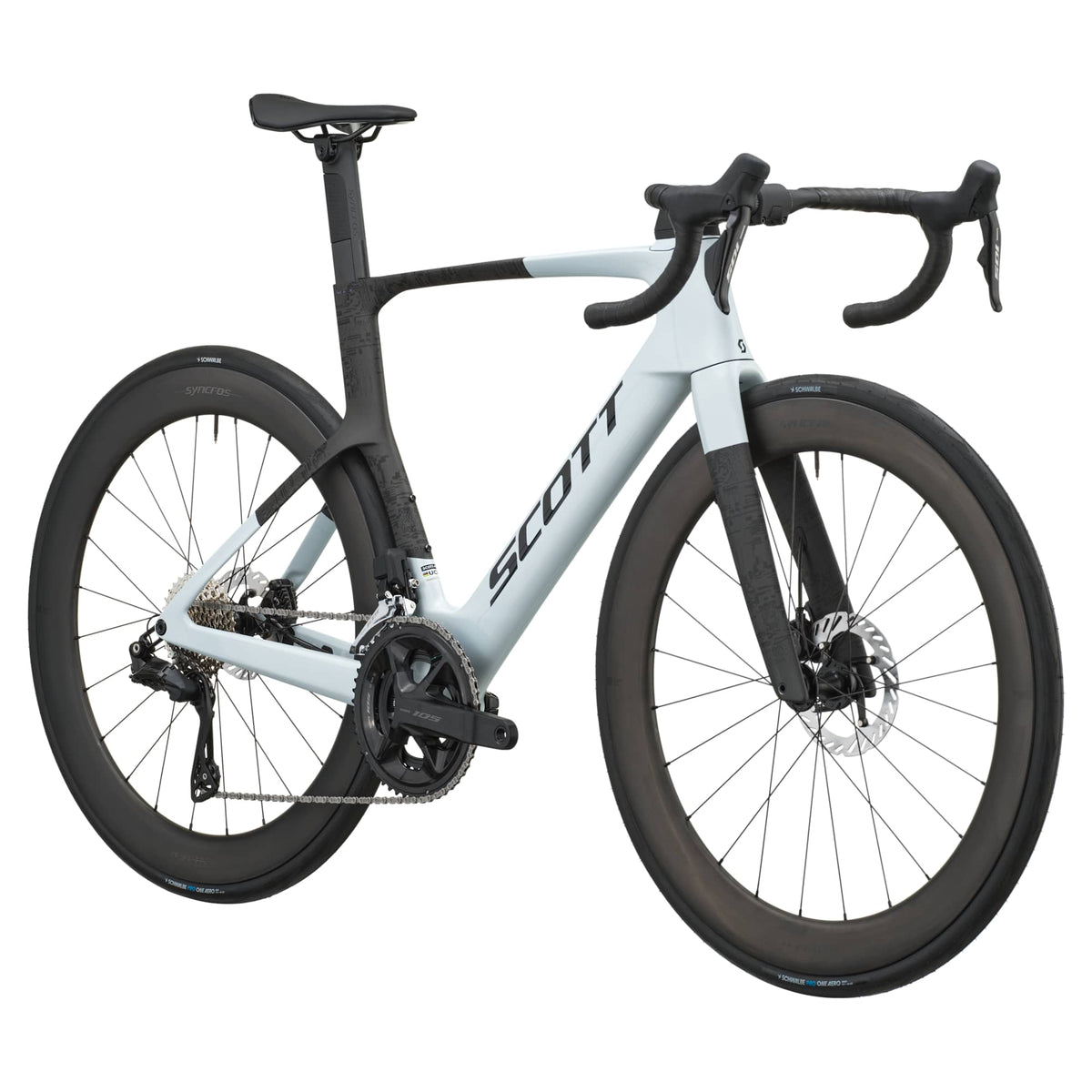 SCOTT Foil RC 20 (2027) - cumulus white/carbon black