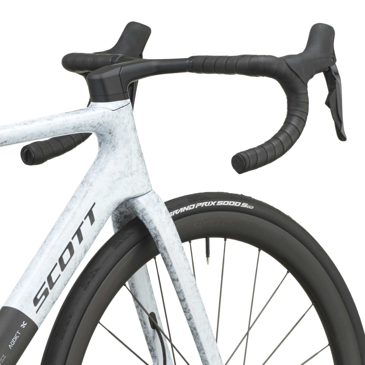 SCOTT Addict RC Pro (2027) - rush white/carbon black
