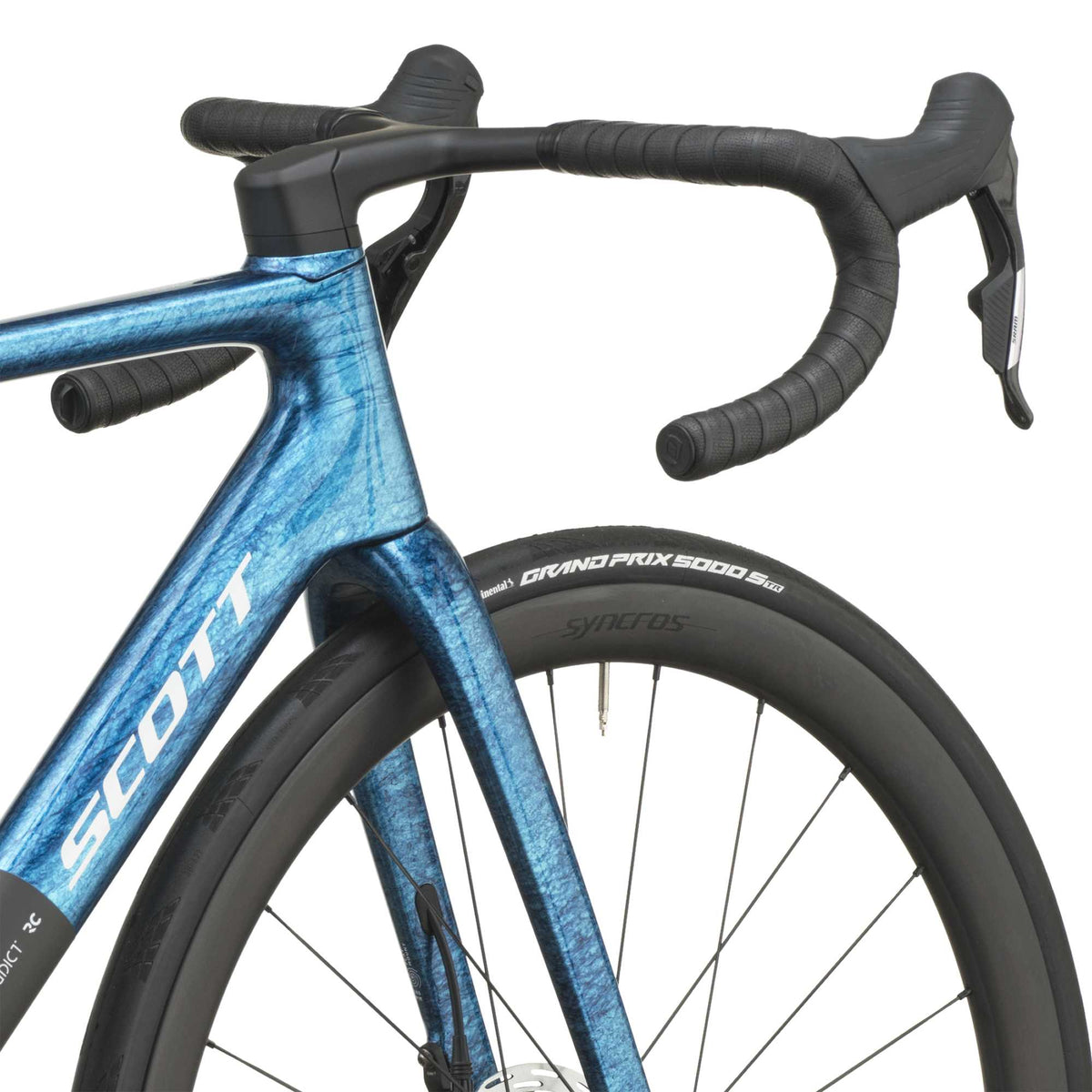 SCOTT Addict RC Team (2027) - watery blue/carbon black
