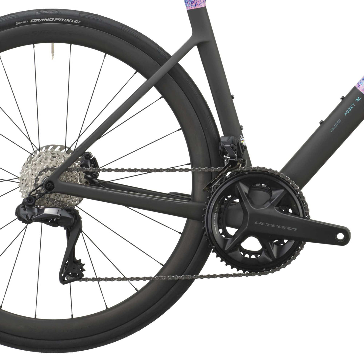 SCOTT Addict RC 10 (2027) - flourish blue/carbon black