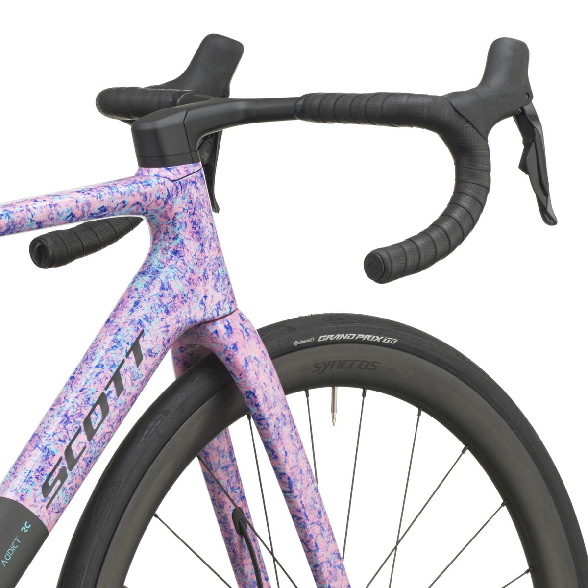 SCOTT Addict RC 10 (2027) - flourish blue/carbon black