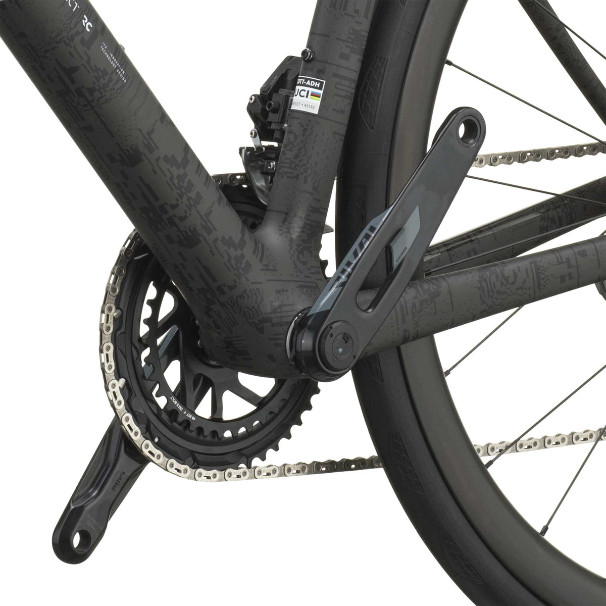 SCOTT Addict RC 25 - cumulus white/carbon black
