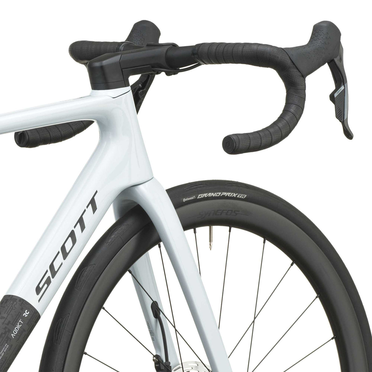 SCOTT Addict RC 25 - cumulus white/carbon black