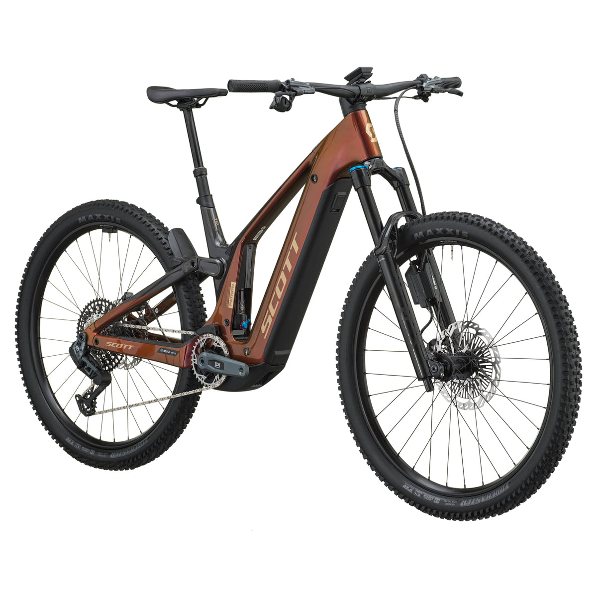 SCOTT Patron 10 - obsidian red/carbon black