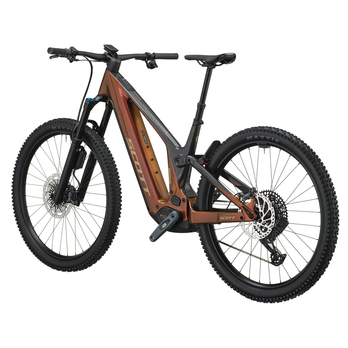 SCOTT Patron 10 - obsidian red/carbon black