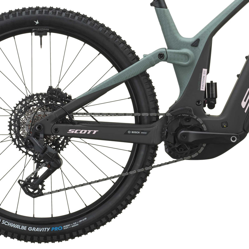 SCOTT Patron ST 10 - moss green/carbon black