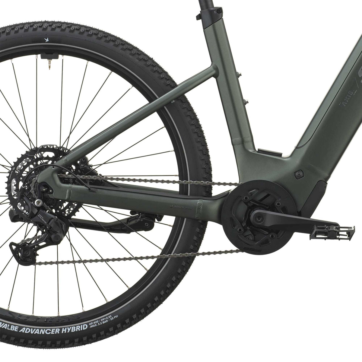 SCOTT Axis 40 Wave - kelp green