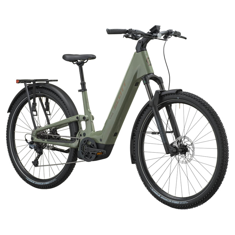 SCOTT E-Ville 10 SUV - tawny green
