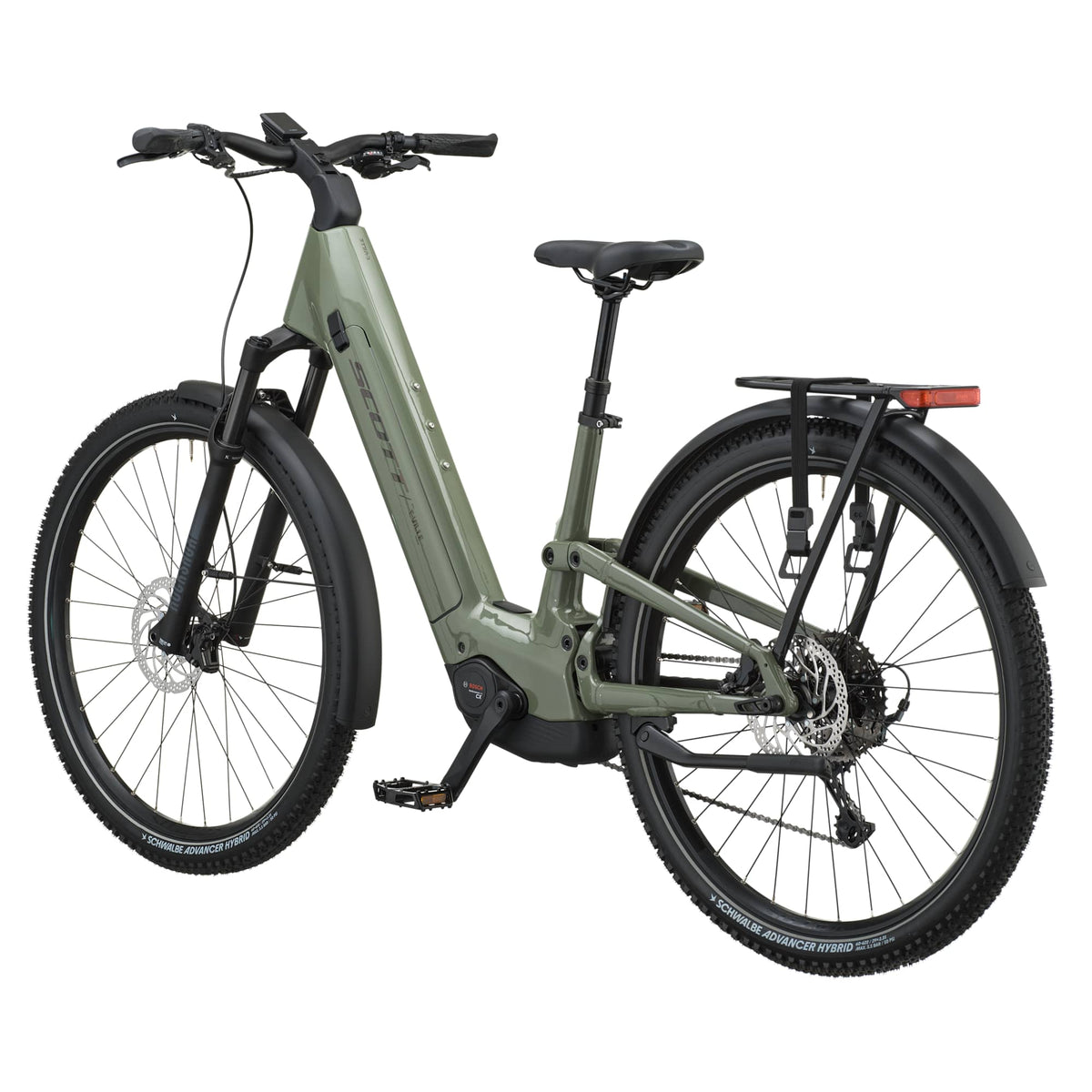 SCOTT E-Ville 10 SUV - tawny green