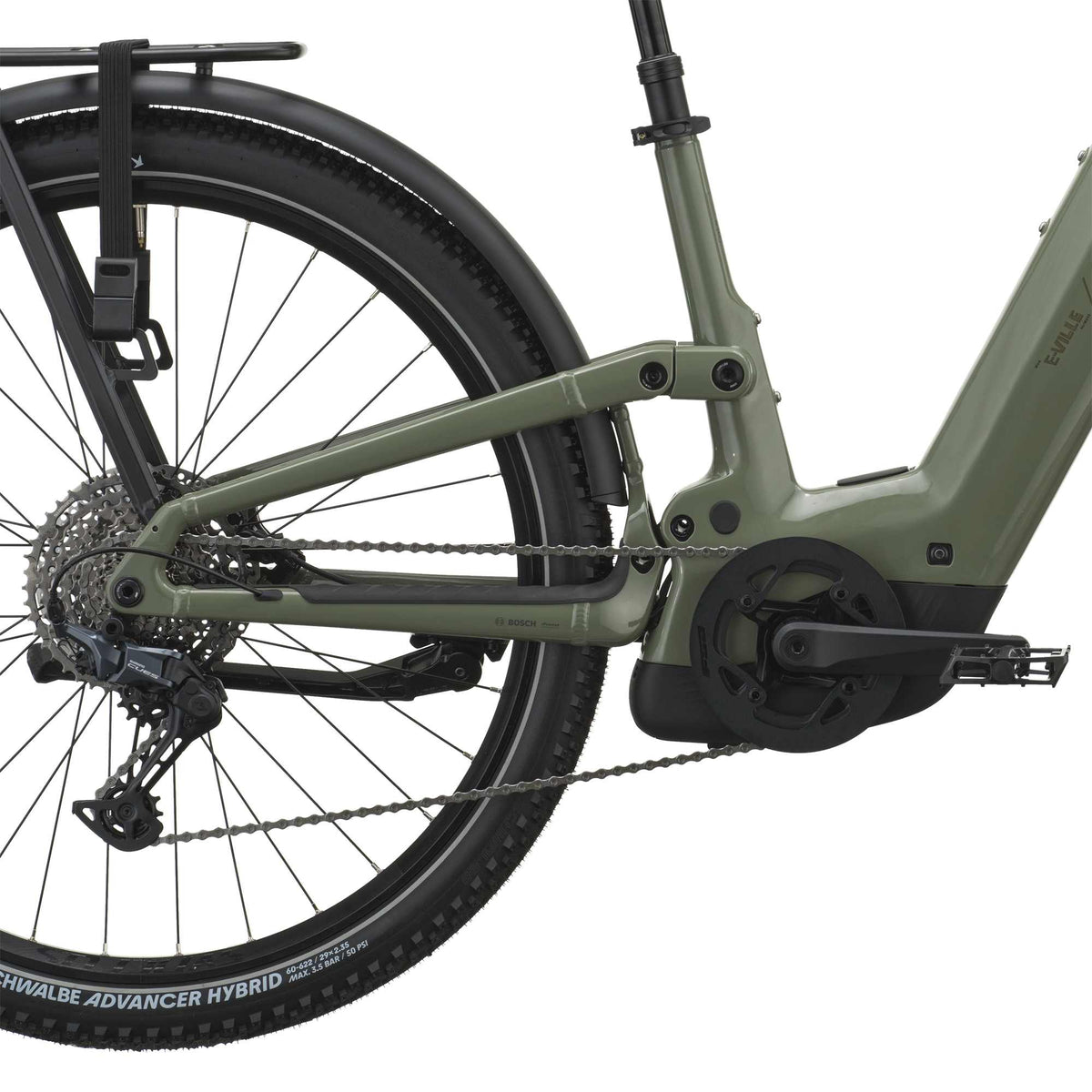 SCOTT E-Ville 10 SUV - tawny green
