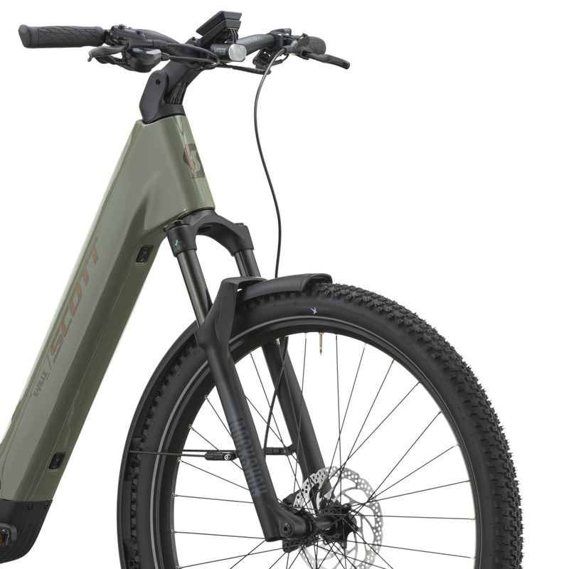 SCOTT E-Ville 10 SUV - tawny green