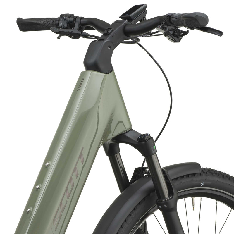 SCOTT E-Ville 10 SUV - tawny green