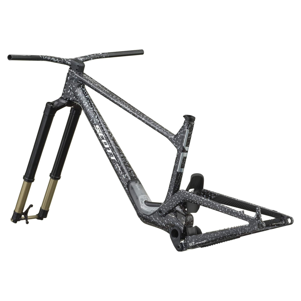 SCOTT Spark DC Dangerholm Frame + Fork - carbon clear