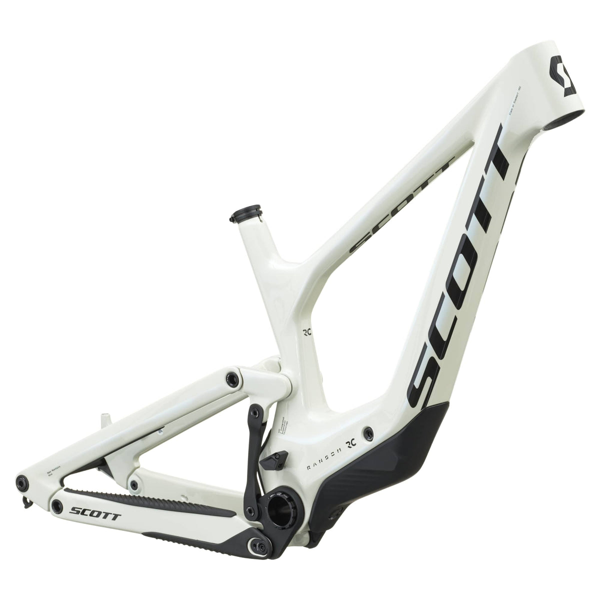 SCOTT Ransom RC Frame + Shock - foggy grey
