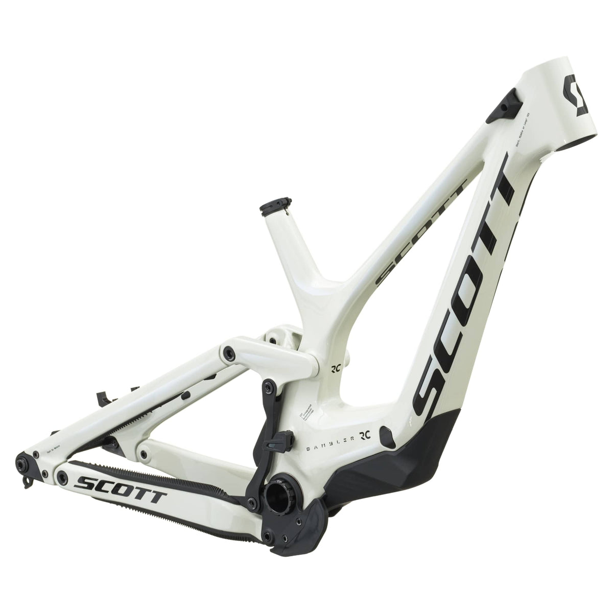 SCOTT Gambler RC Frame + Shock - foggy grey