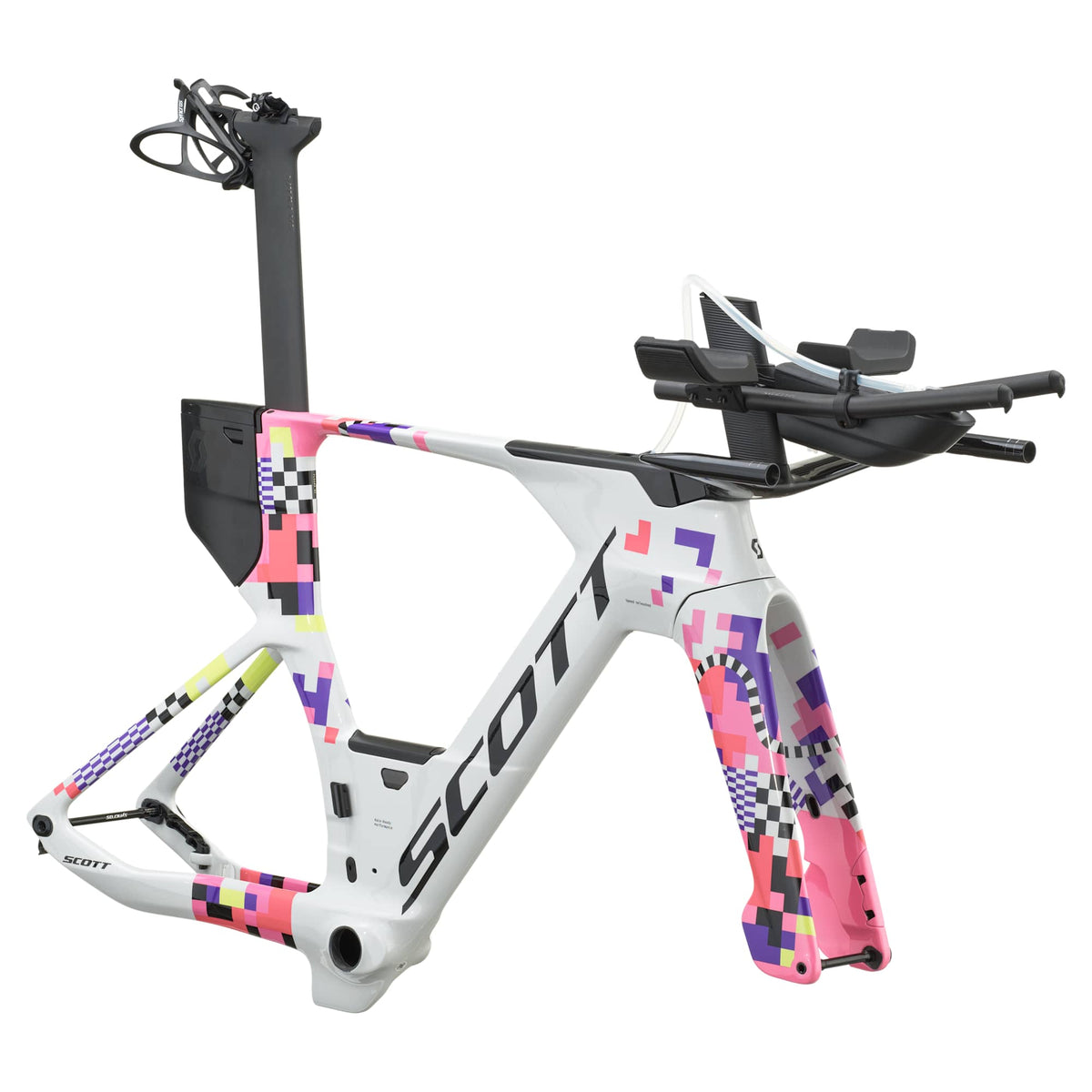 SCOTT Plasma RC LTD Frameset - beluga grey/sachet pink